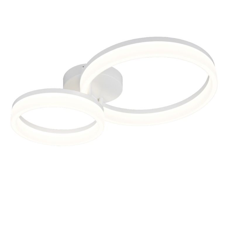 Hvid loftlampe design, Ufuk, 22W, 4000K LED