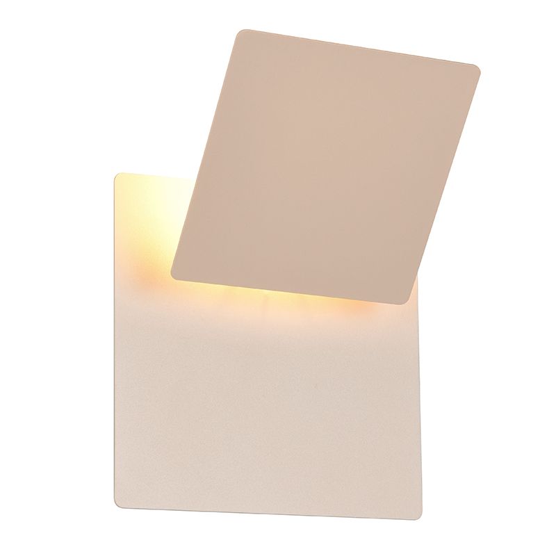 Beige væglampe modern, Turan