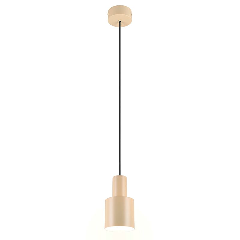 Lyserød pendler lampe metal, Amila