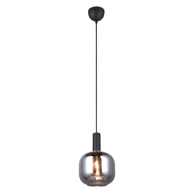 Grå pendel lampe spisebord design, Nurullah