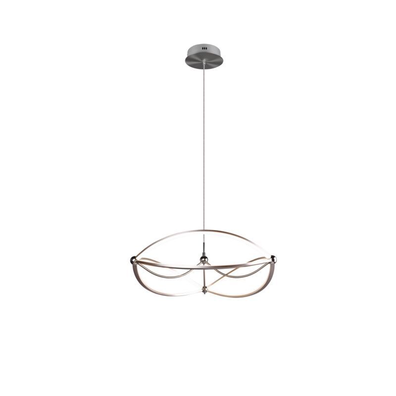 Nikkel pendler lampe modern, Remy, 42W, 3000K LED