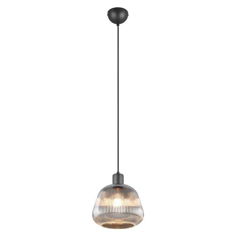 Sort pendler lampe modern, Meriem
