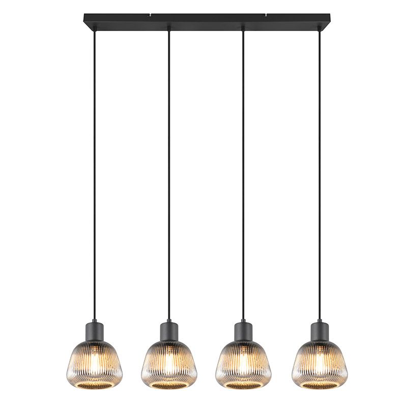 Sort pendler lampe modern, Meriem Sort pendler lampe modern, Meriem