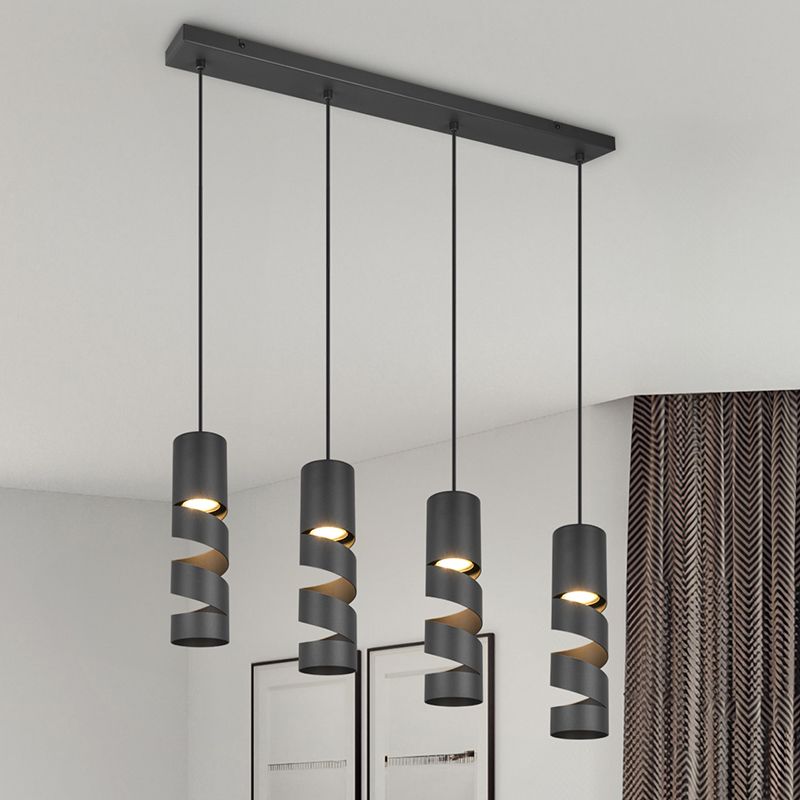 Sort pendler lampe design, Marouan