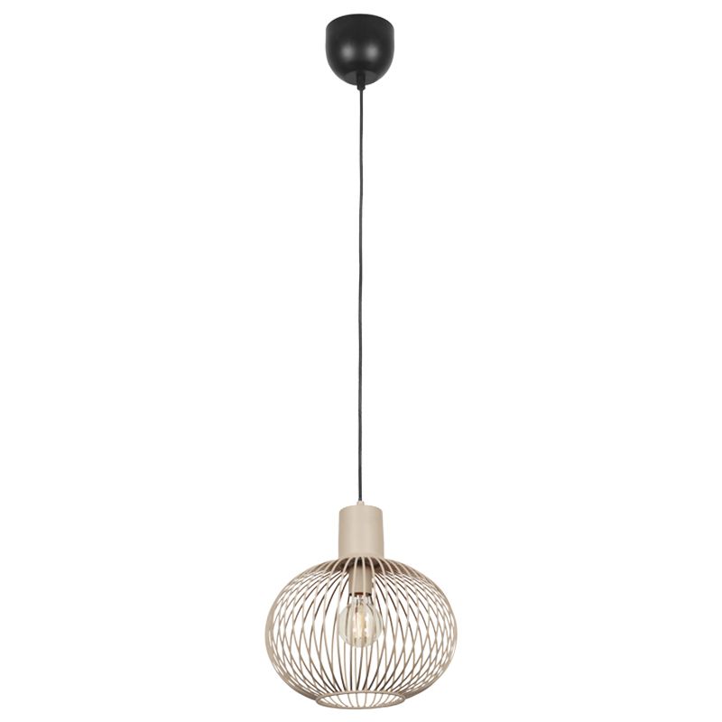 Beige pendler lampe industri, Gjalt