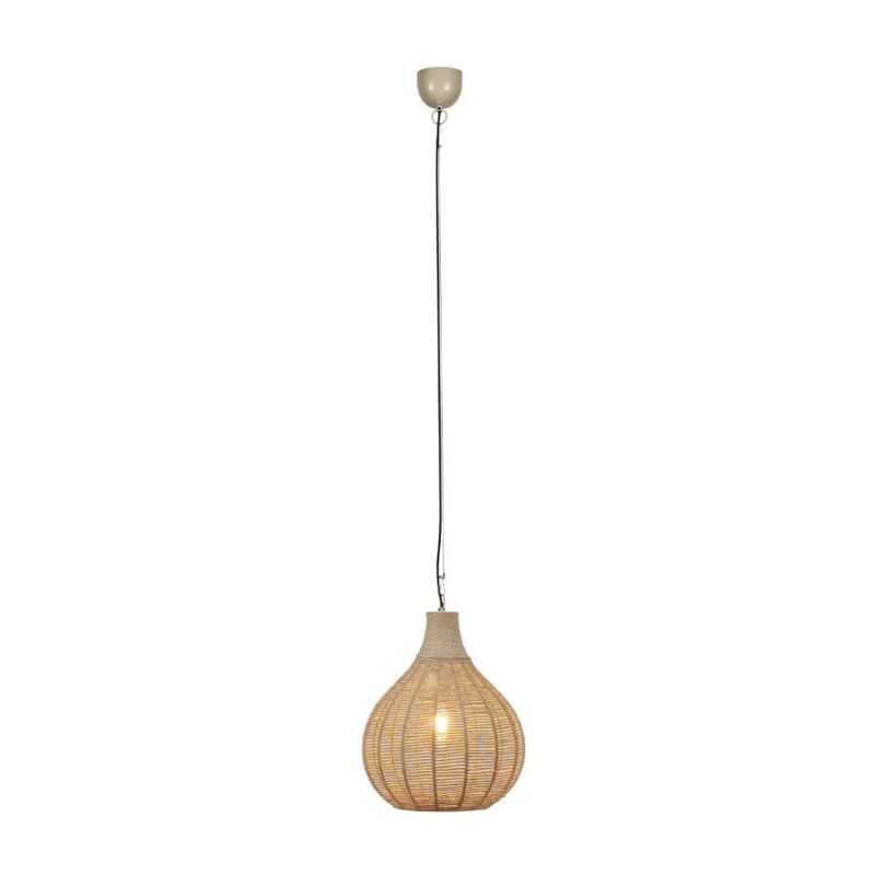 Rattan pendler lampe sort, Jurn Rattan pendler lampe sort, Jurn