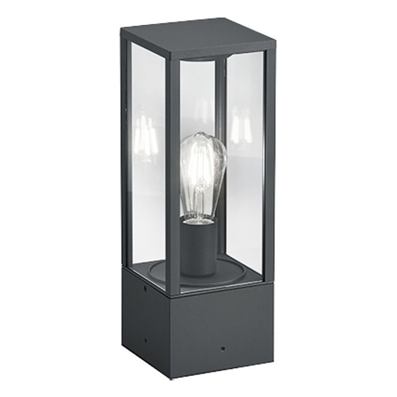 Antracit udendørs bordlampe modern, Sanna, IP44