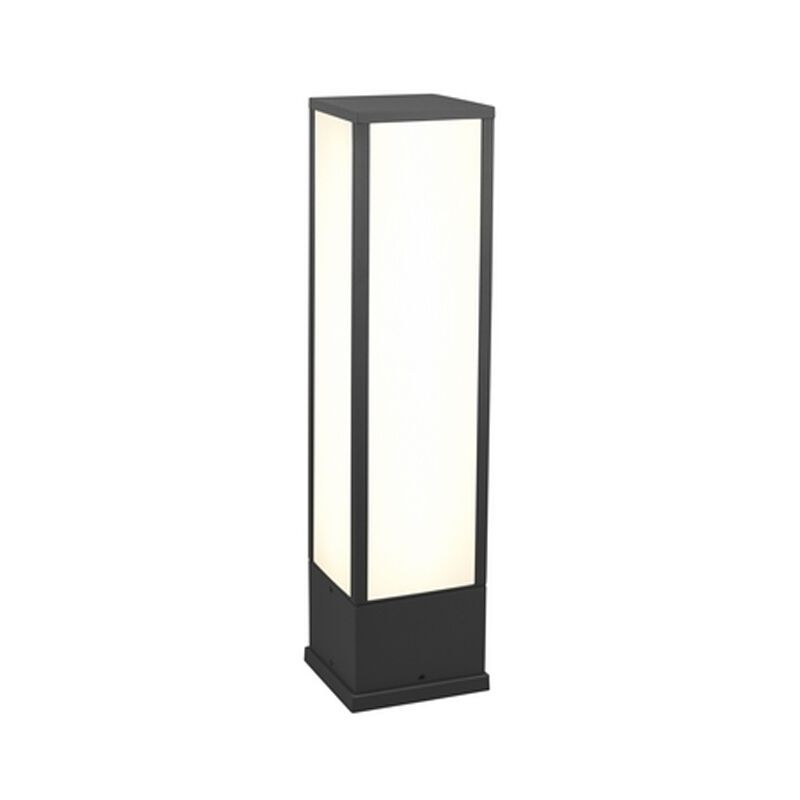 Antracit udendørslampe modern, Tessy, 15W, 3000K LED, IP54