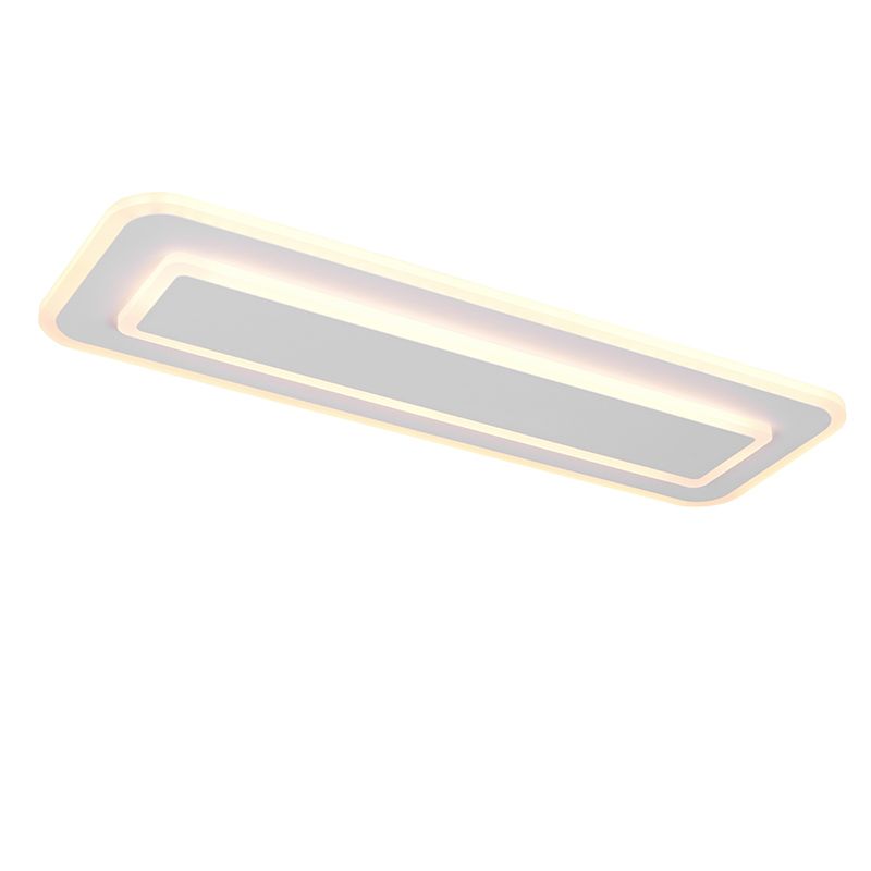 Hvid plafond modern, Ulrike, 3 trins lysdæmper