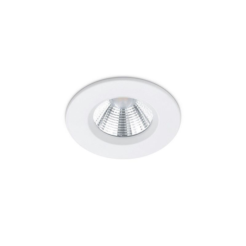 Hvid indbygningsspot badeværelse modern, Iman, 5W, 3000K LED, IP65