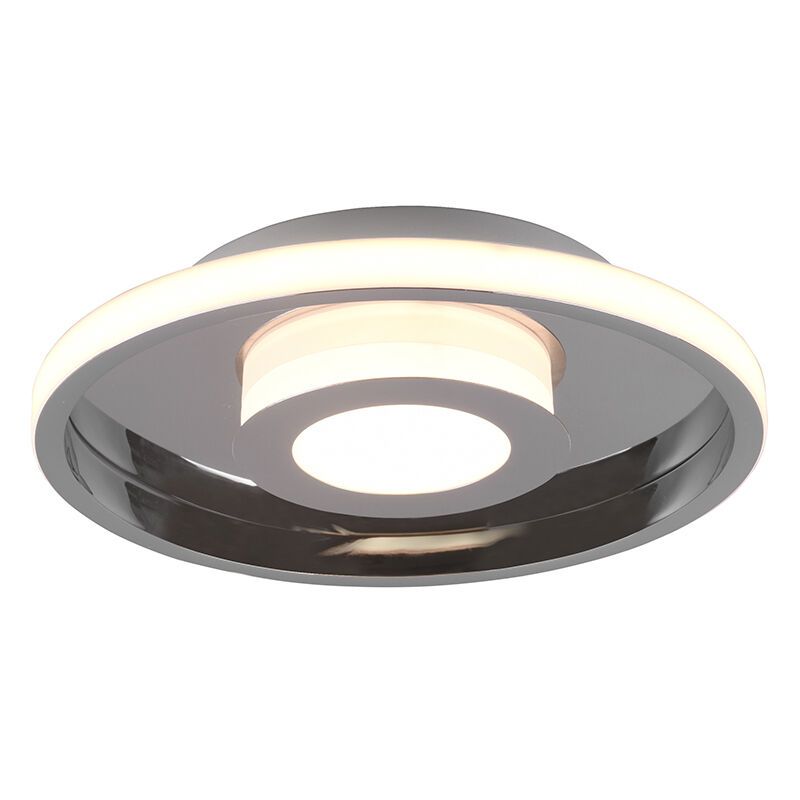 Krom loftlampe badeværelse modern, Kayla, 28W, 3000K LED, IP44 Krom loftlampe badeværelse modern, Kayla, 28W, 3000K LED, IP44