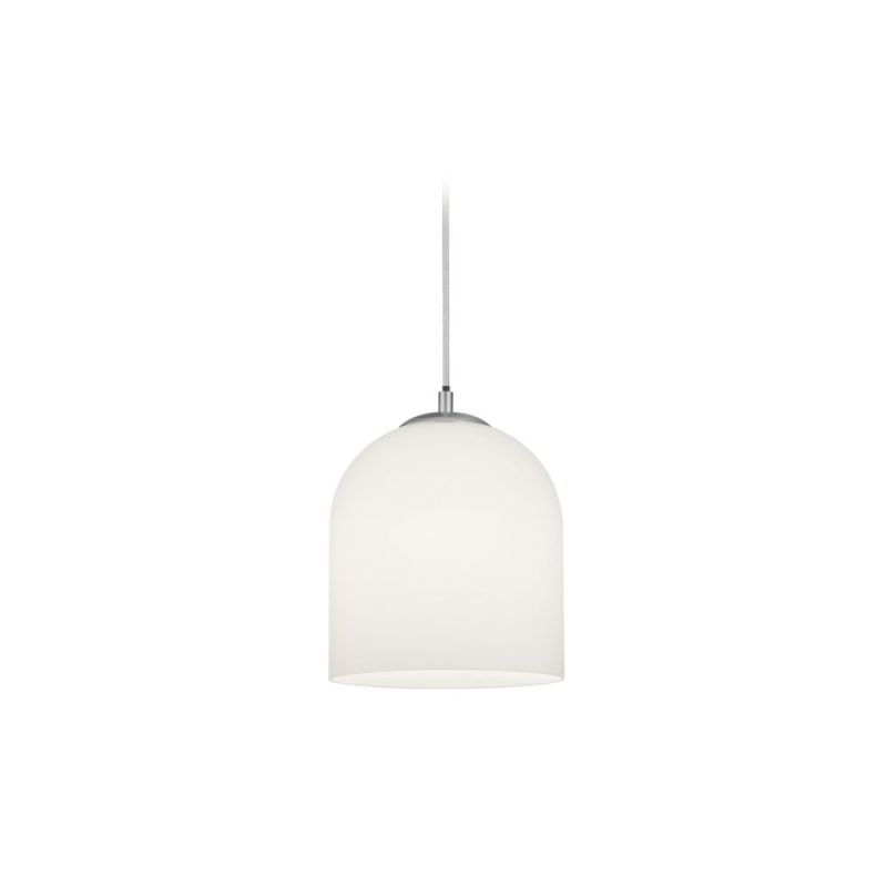 Hvid glas 2-faset skinnebelysning pendler lampe Ivar