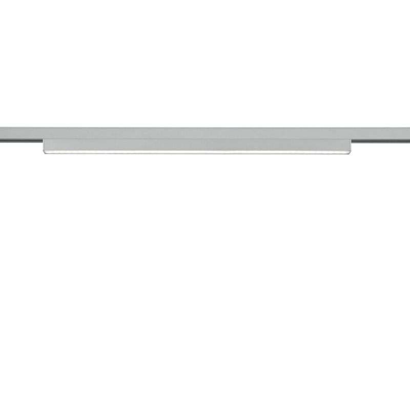 Grå klemlampe Chloe til 2-faset sporbelysning