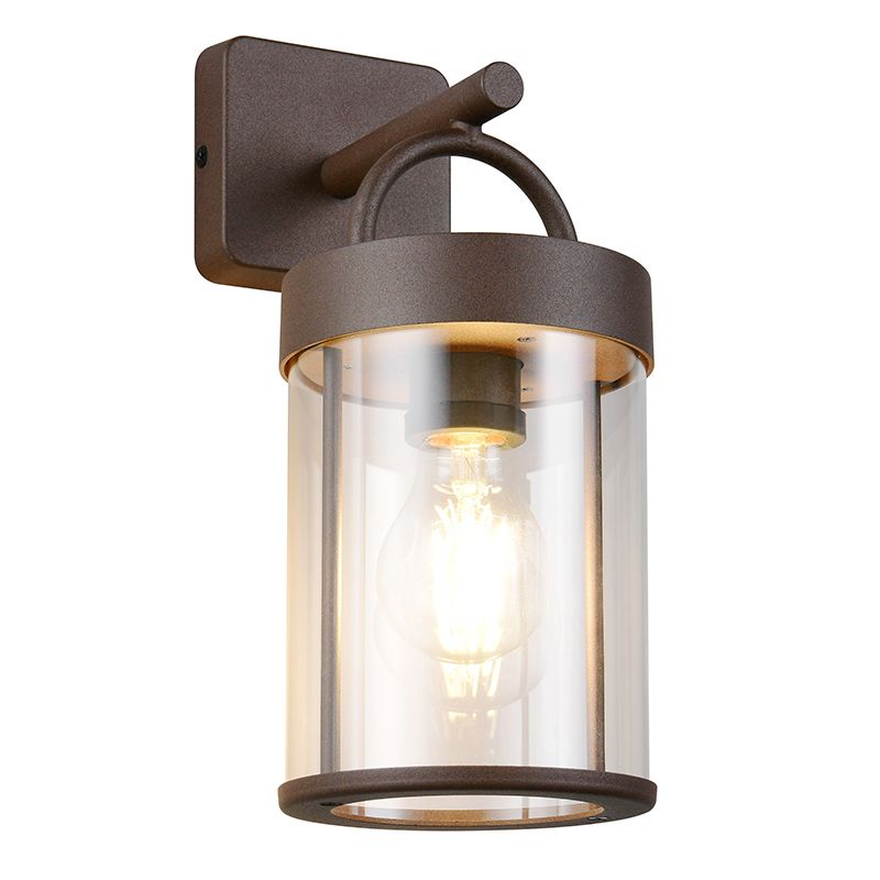 Rustfarvet udendørslampe modern, Piter, IP44