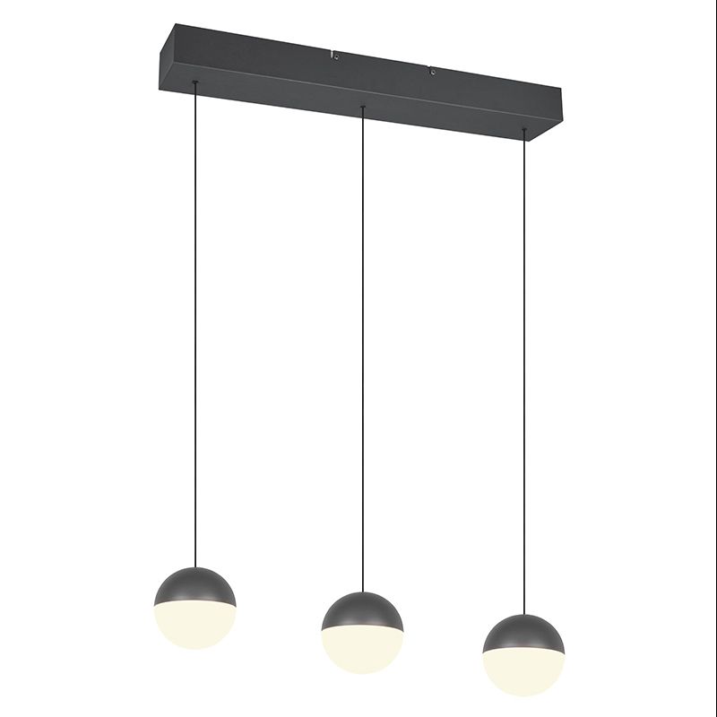 Antracit pendler lampe modern, Rigtje Antracit pendler lampe modern, Rigtje