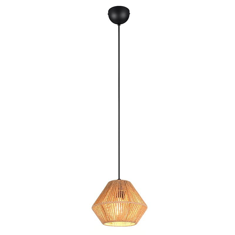 Papir pendler lampe brun, Isaiah Papir pendler lampe brun, Isaiah