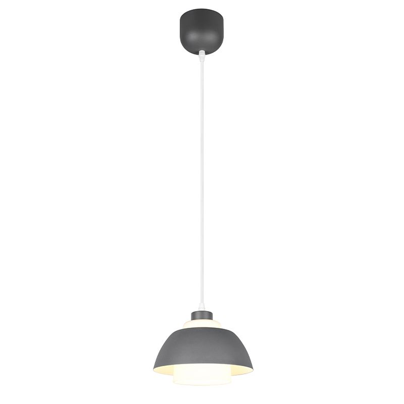 Antracit pendler lampe modern, Tjomme