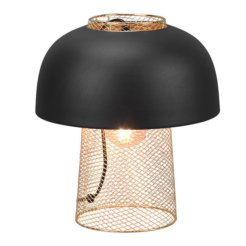 Sort bordlampe industri, Sylvano, med brytare Sort bordlampe industri, Sylvano, med brytare