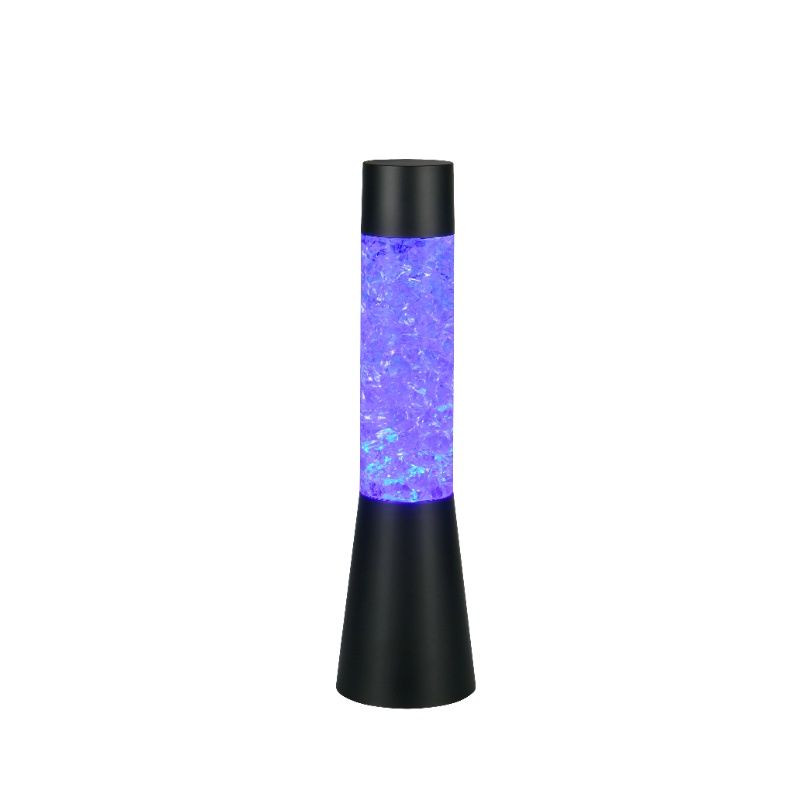 Sort bordlampe til børneværelse modern, Soumia, med brytare Sort bordlampe til børneværelse modern, Soumia, med brytare