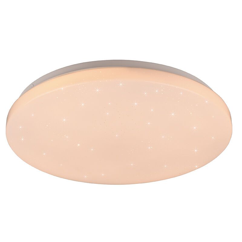 Hvid plafond modern, Catherina, 18W, RGBW LED, med fjärrkontroll Hvid plafond modern, Catherina, 18W, RGBW LED, med fjärrkontroll