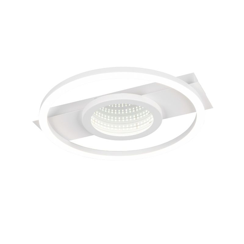 Hvid loftlampe modern, Sandhia, 16W, 4000K LED