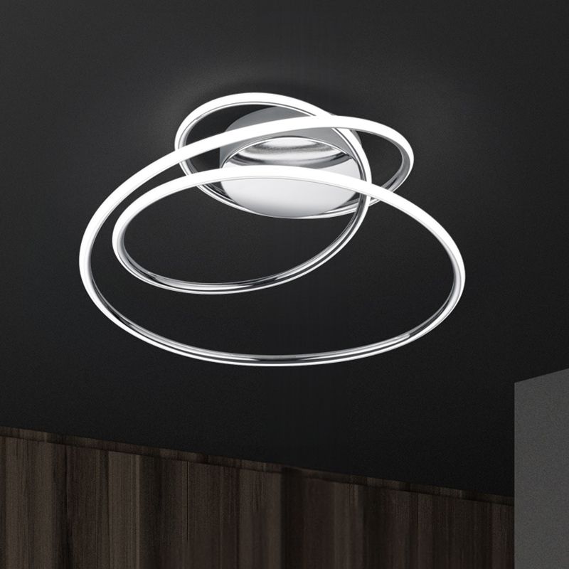 Krom plafond design, Marell, 36W, 4000K LED, 3 trins lysdæmper