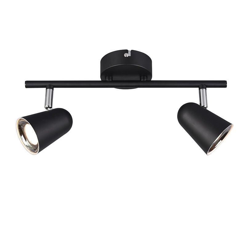 Sort loftspot modern, Taj, 3W, 3000K LED Sort loftspot modern, Taj, 3W, 3000K LED