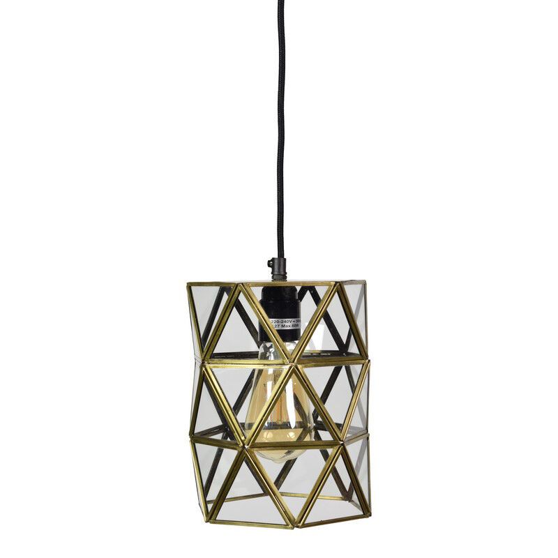 Industri pendler lampe bronze, Jez