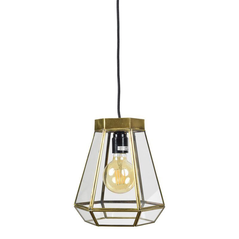 Industri pendler lampe bronze, Jez
