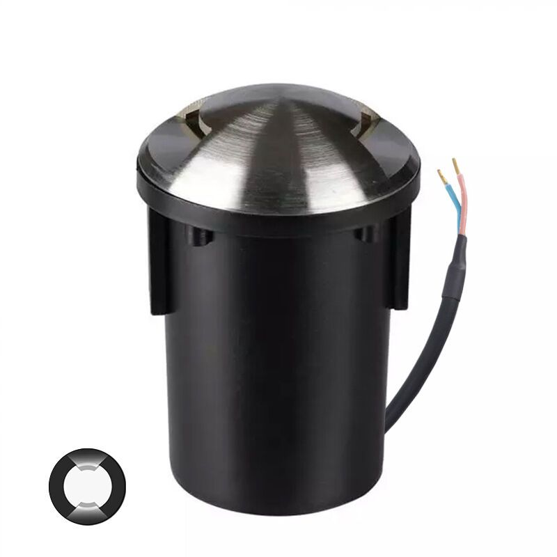 Modern nedgravningsspot sølv, Marcus, IP67