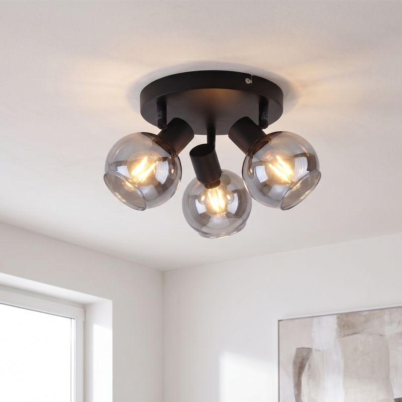 Modern loftspot grå, Avery