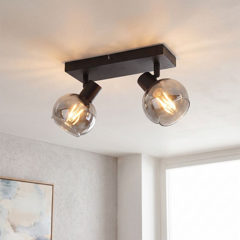 Modern loftspot grå, Avery