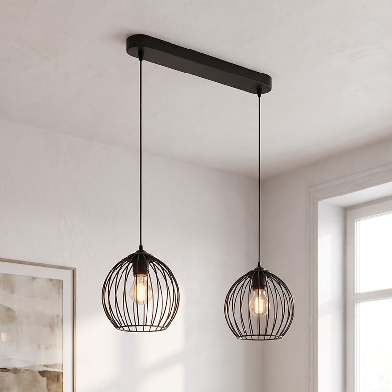 Industri pendler lampe sort, Wiro Industri pendler lampe sort, Wiro