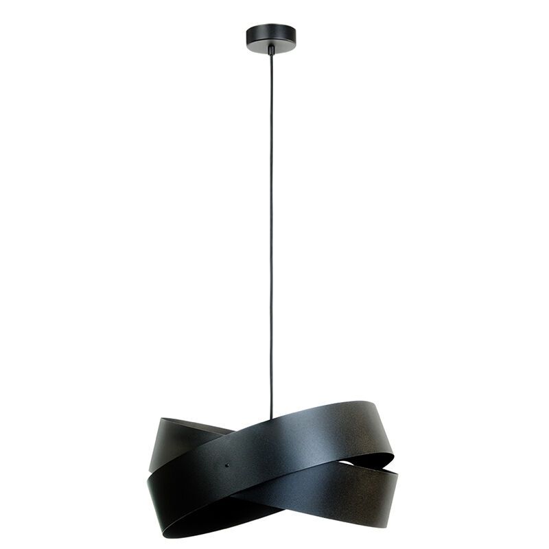 Modern pendler lampe sort, Tanno