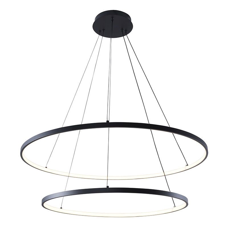 Design pendler lampe sort, Kubra, 60W, varm til kold hvid justerbar LED Design pendler lampe sort, Kubra, 60W, varm til kold hvid justerbar LED