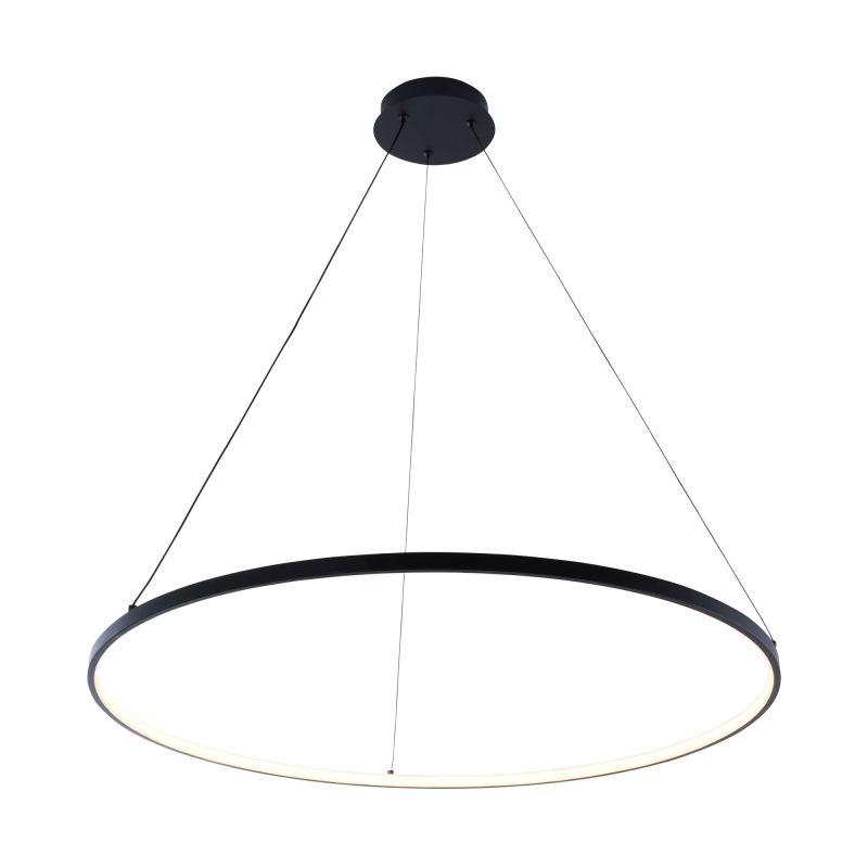 Design pendler lampe sort, Kubra, 36W, varm til kold hvid justerbar LED Design pendler lampe sort, Kubra, 36W, varm til kold hvid justerbar LED