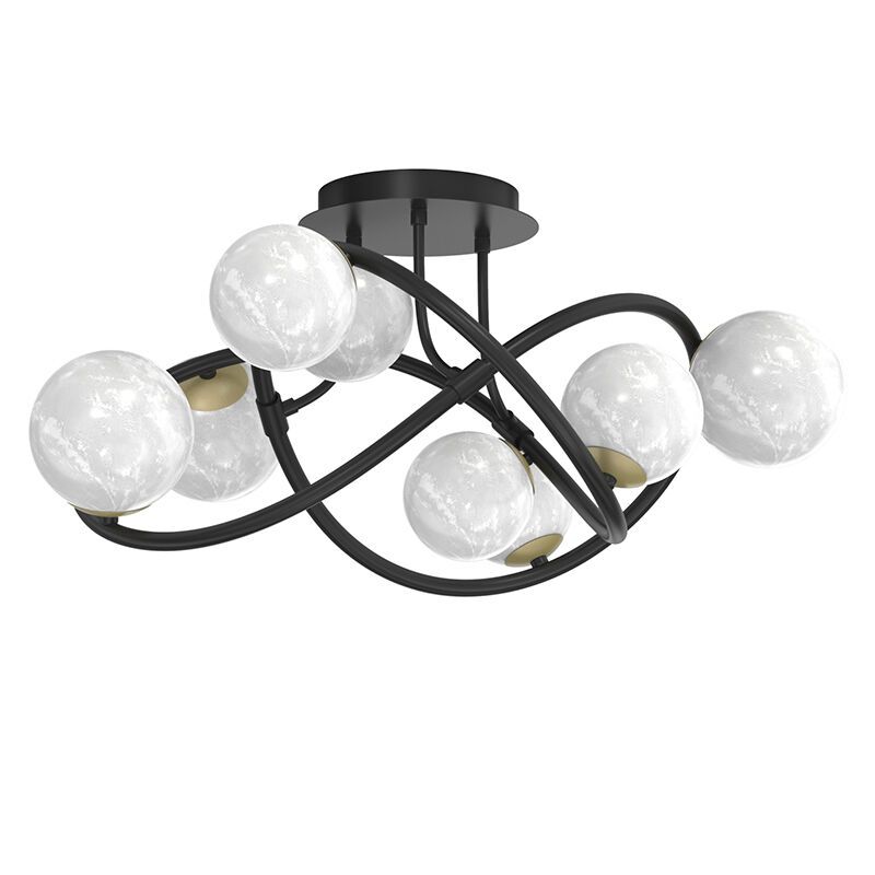 Modern loftlampe hvid, Moritz