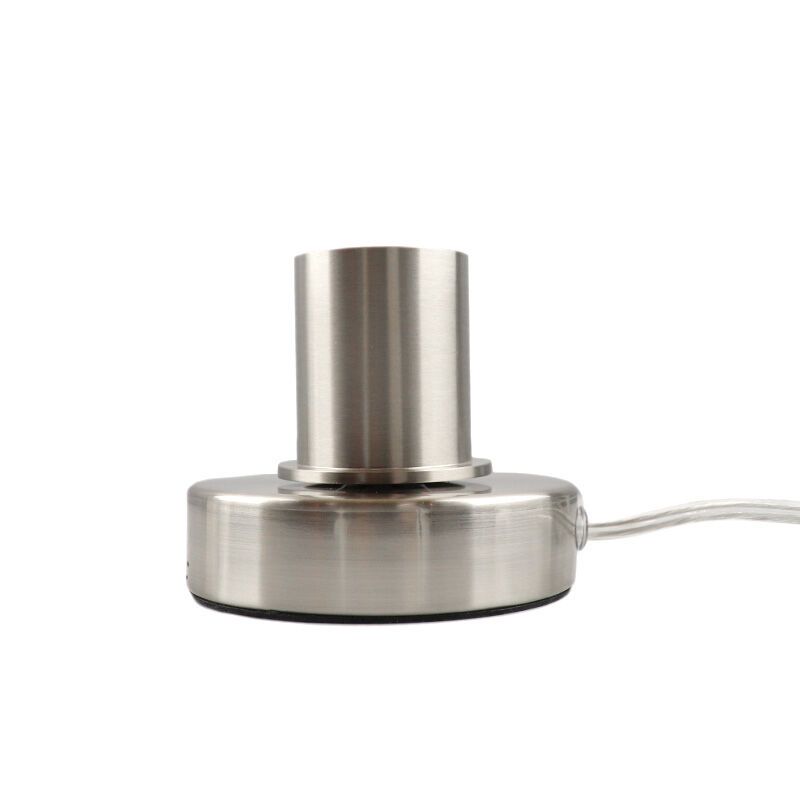 Modern bordlampe uden skærm krom, Rika, med brytare Modern bordlampe uden skærm krom, Rika, med brytare