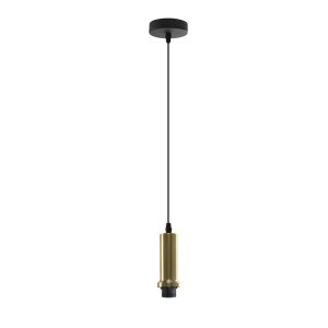 Aluminium pendler lampe uden skærm guld, Rika