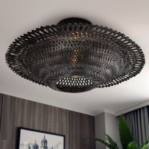 Rattan plafond sort, Cordoba