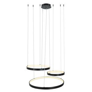 Design pendler lampe sort, Giorgio, 60W, 2700K LED