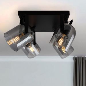 Design loftspot grå, Clyde