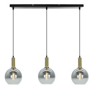 Design pendler lampe grå, Emerson