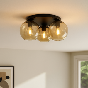 Design loftlampe rav, Emerson