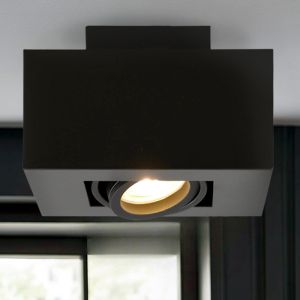 Modern påbygningsspot sort, Akira
