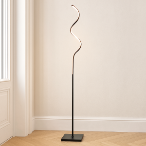 Design gulv lampe sort, Giorgio, 11W, 3000K LED