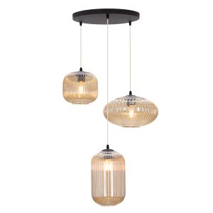 Retro pendler lampe rav, Charlois