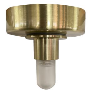 Plast roset guld, Aafje, IP44