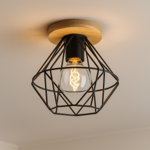 Træ plafond brun, Jochem