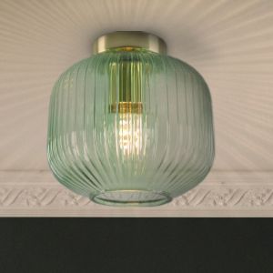 Retro loftlampe grøn, Charlois